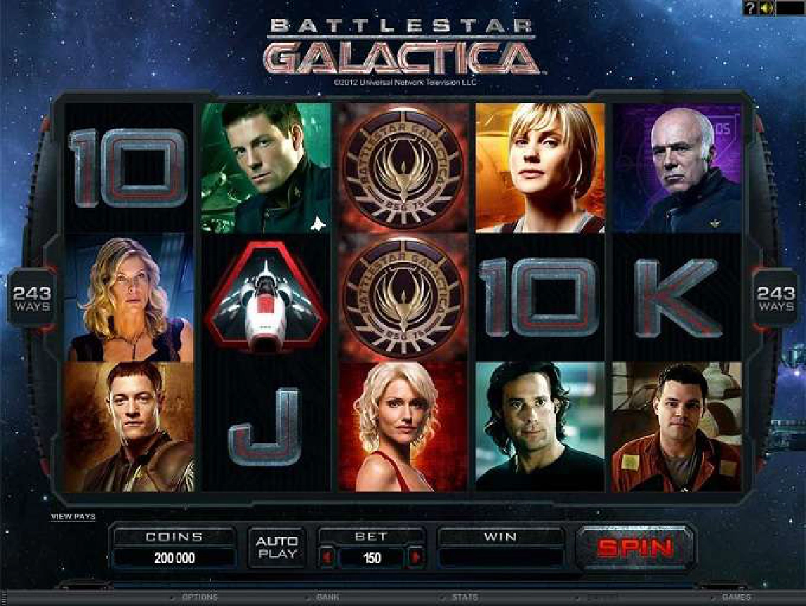 battlestar galactica slot machine