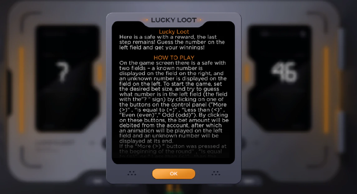 Lucky Loot 1win rules